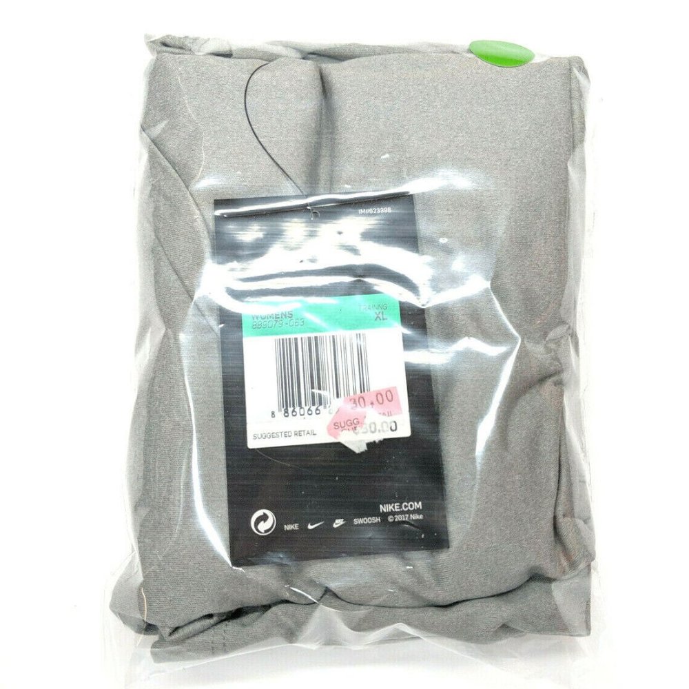 Nike Dri-Fit Split-back Running Top Wolf Grey NWT - Picture 8 of 8